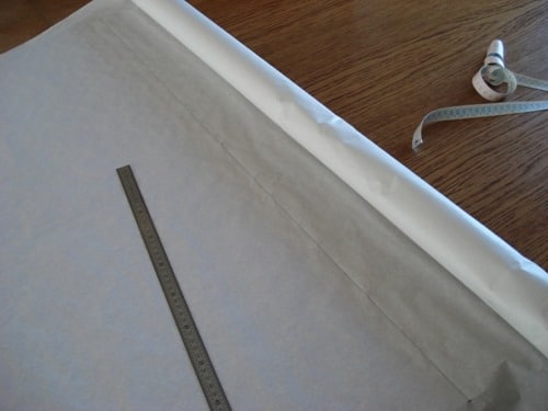 comment coudre nappe ovale