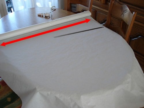 comment coudre une nappe de table