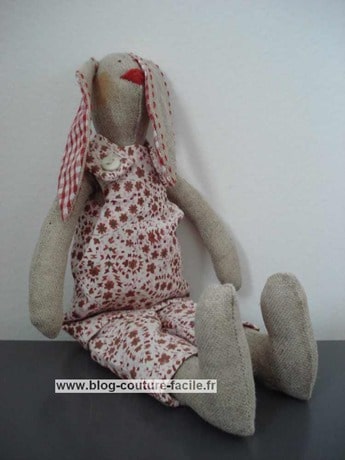 doudou lapin tilda