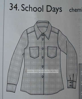 school days chemisier a carreaux ottobre automne