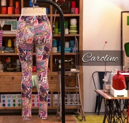 cousu main legging caroline