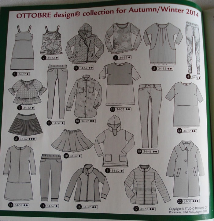 modeles automne hiver femme ottobre