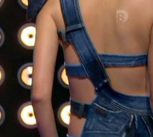 Projet Fashion dos robe glamour Adeline