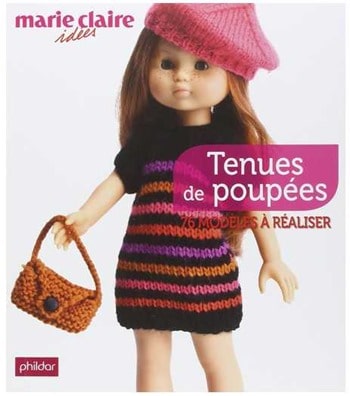 livre tenues de poupées à réaliser