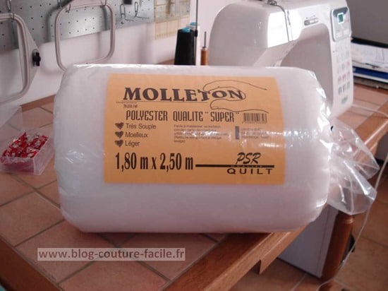 Molleton pour matelassage