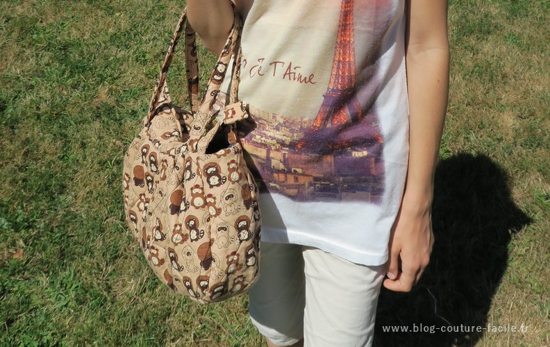 sac boston avec personnage