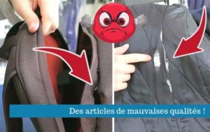 doublure sac mauvaise qualite