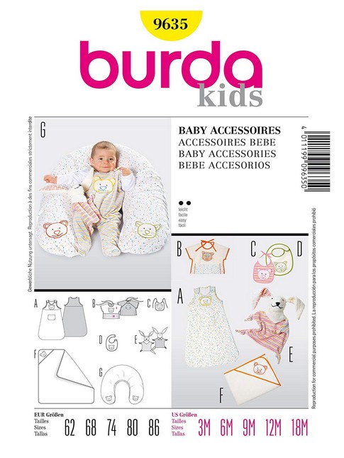 burda kids 9635