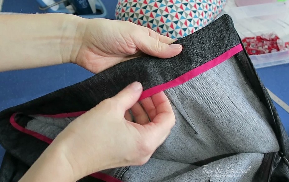 finition ceinture pantalon