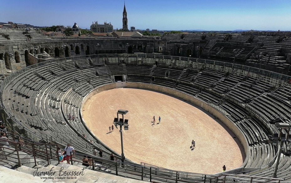 gradins arene de nimes