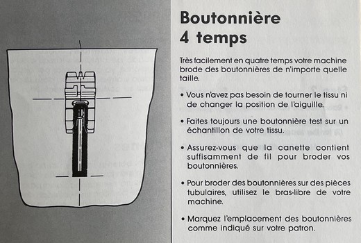 Boutonnière 4 temps