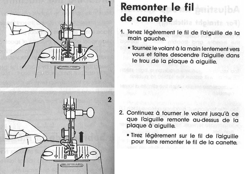 comment remonter le fil de canette