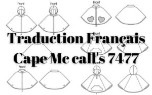 Traduction Français Cape Mc call's 7477