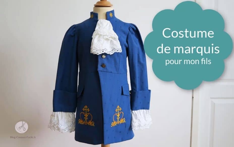 costume marquis machine a coudre