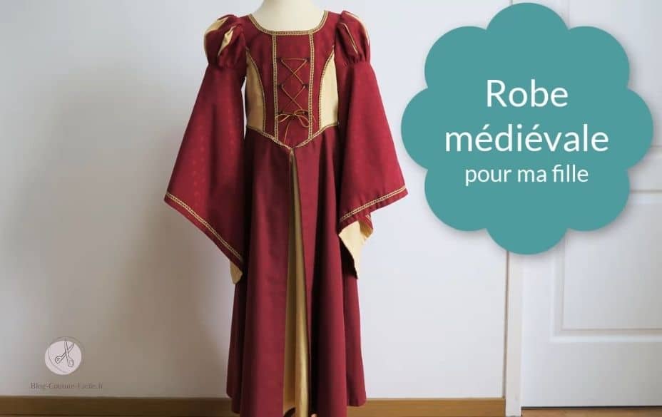 robe medievale machine a coudre
