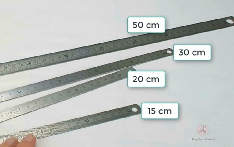 Règle De Patchwork Lotbun 15x30 Cm - Règle De Couture Précise Avec Surface Antidérapante - Pour Quilting Et Patchwork