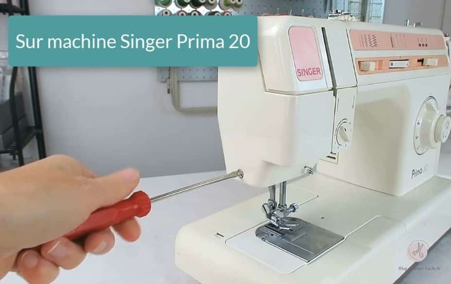 Nettoyage machine singer Prima 20