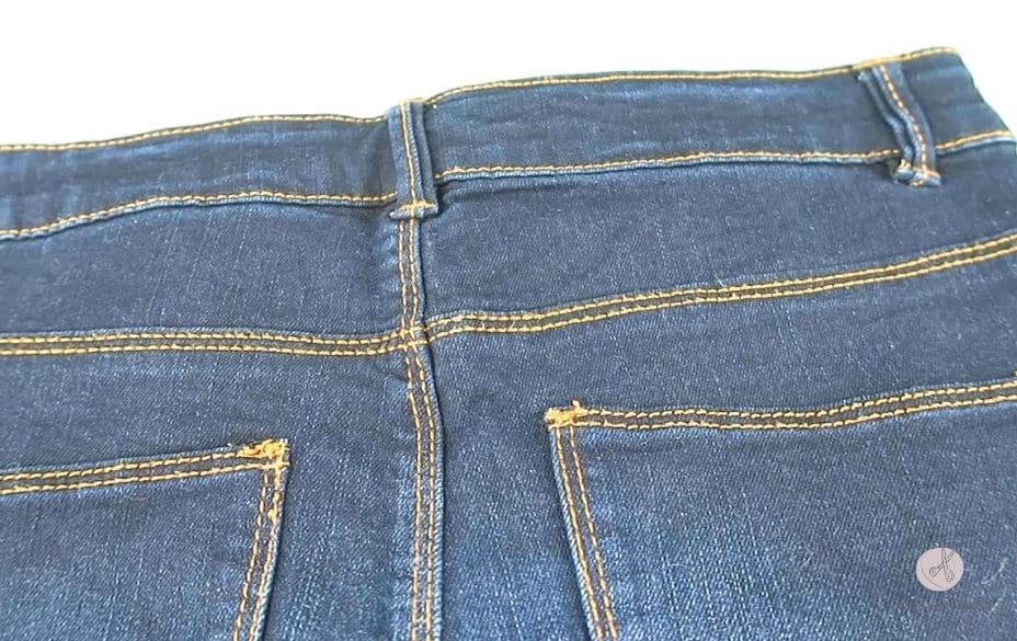 Surpiqure jeans