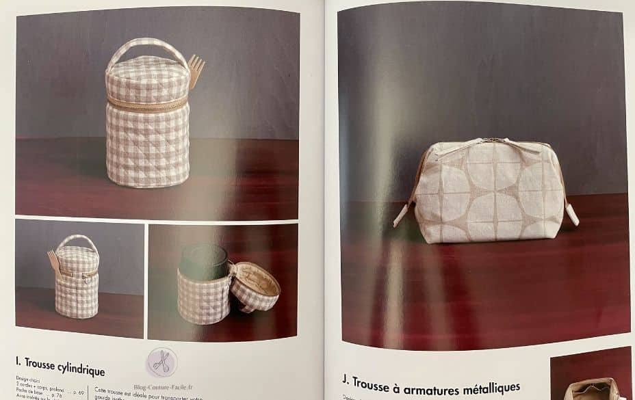 Trousse cylindrique et à armature métallique