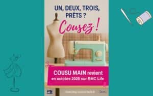 Cousu main octobre 2025 Cristina Cordula