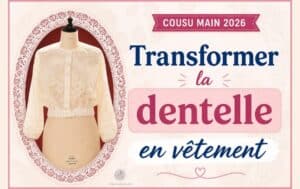 transformer la dentelle en vetement