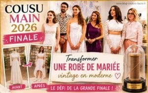 Cousu Main 2026 Finale Mariage Transformer une robe de mariée