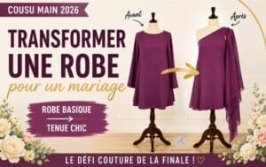 Cousu Main 2026 Transformer une robe pour un mariage