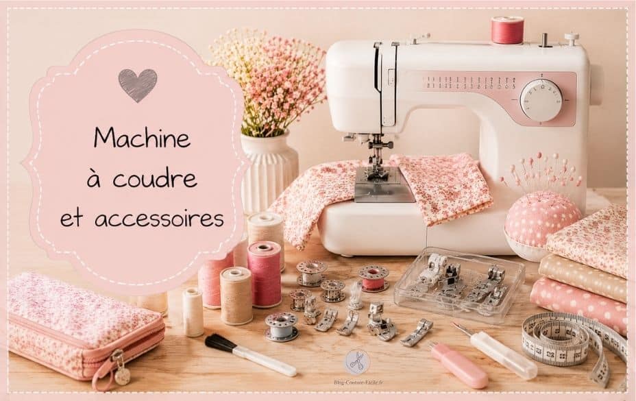 Machine à coudre et accessoires