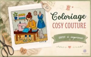 Coloriage Cosy couture a imprimer