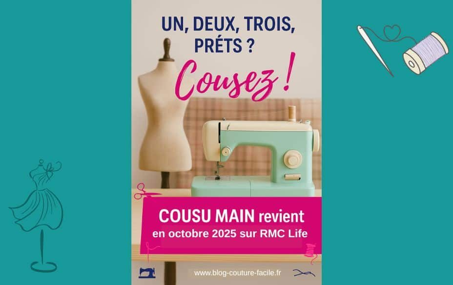 Cousu main octobre 2025 Cristina Cordula