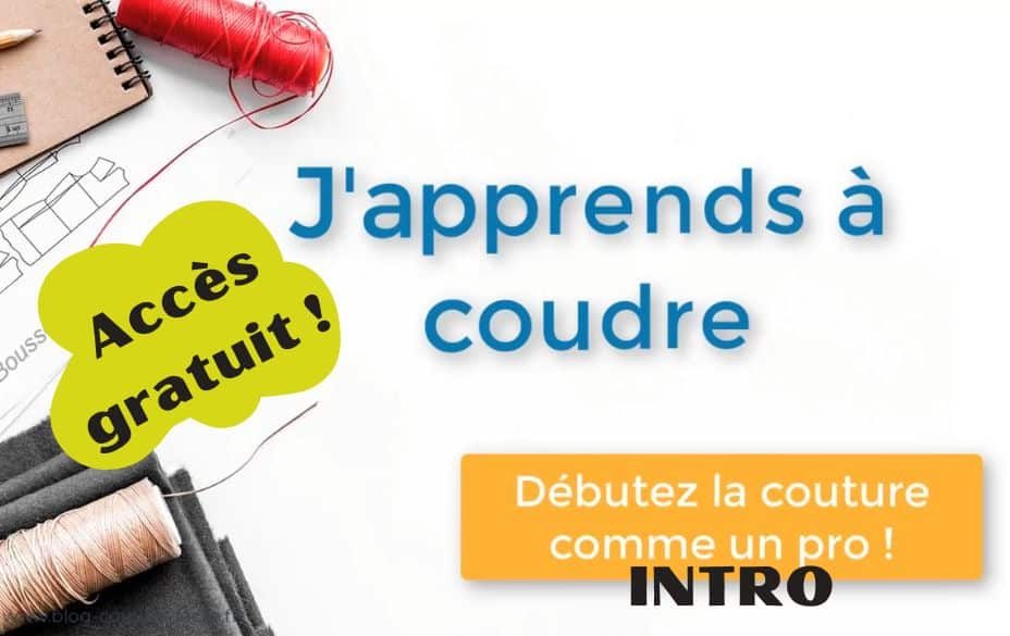 Intro formation de couture