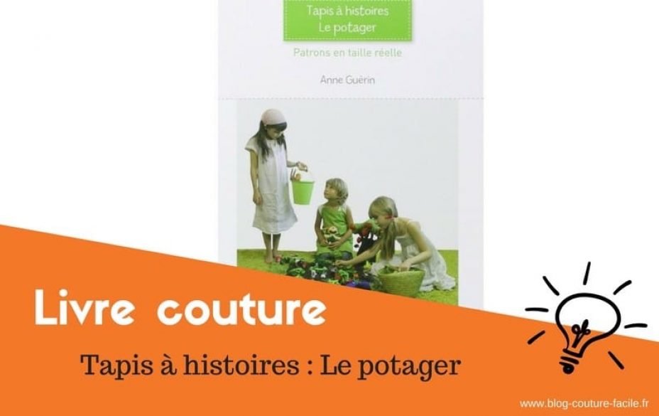 livre couture tapis histoire potager