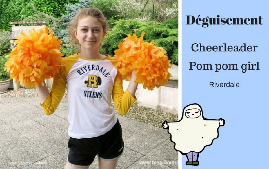 Costume de pom-pom girl USA