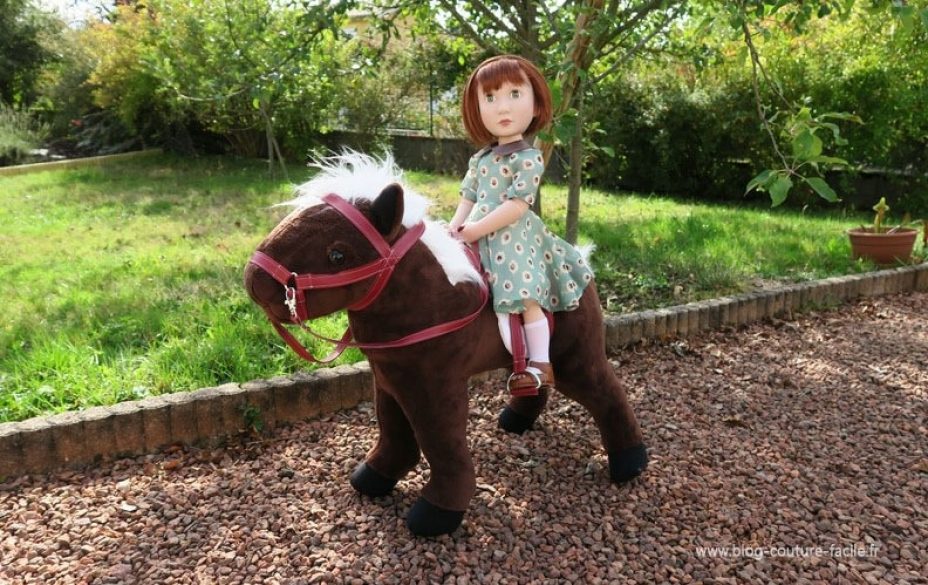 peluche cheval pour poupee